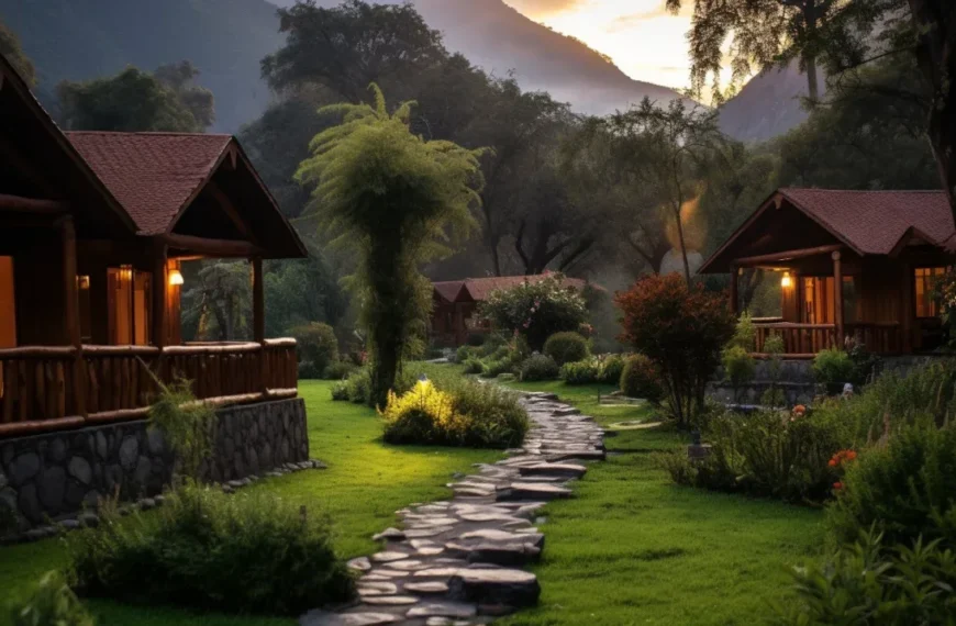 Cabañas en La Malinche, México