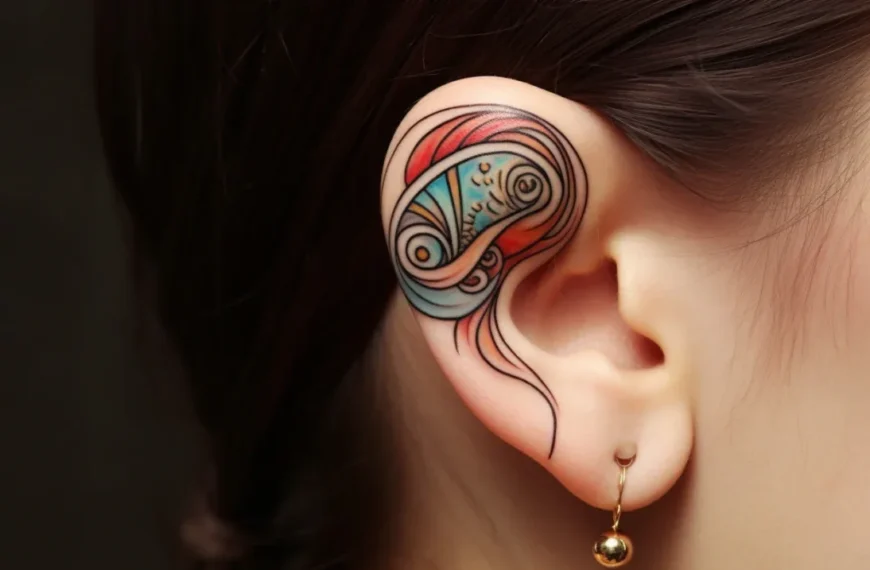 Qué es un tatuaje en la oreja y cómo se hace