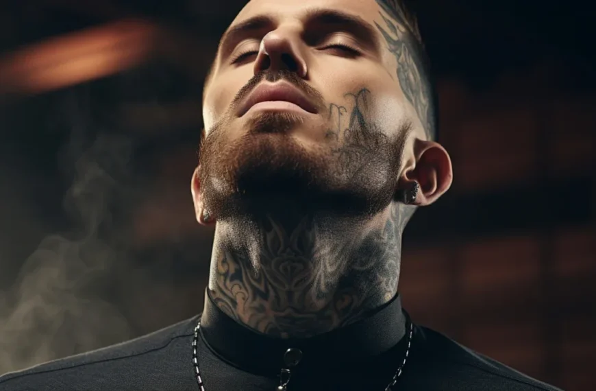 Tatuaje en la garganta: riesgos y beneficios