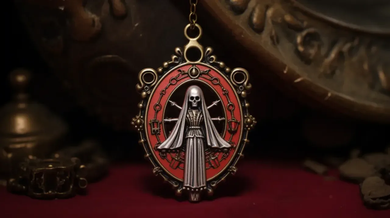 ¡Qué es el dije de la Santa Muerte!