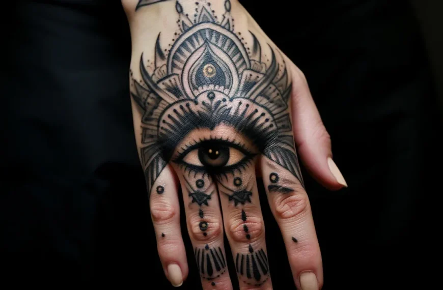 Qué significa el tatuaje de la mano de Fátima