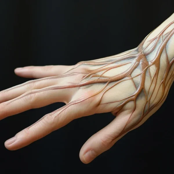 Venas en la mano:&hellip;