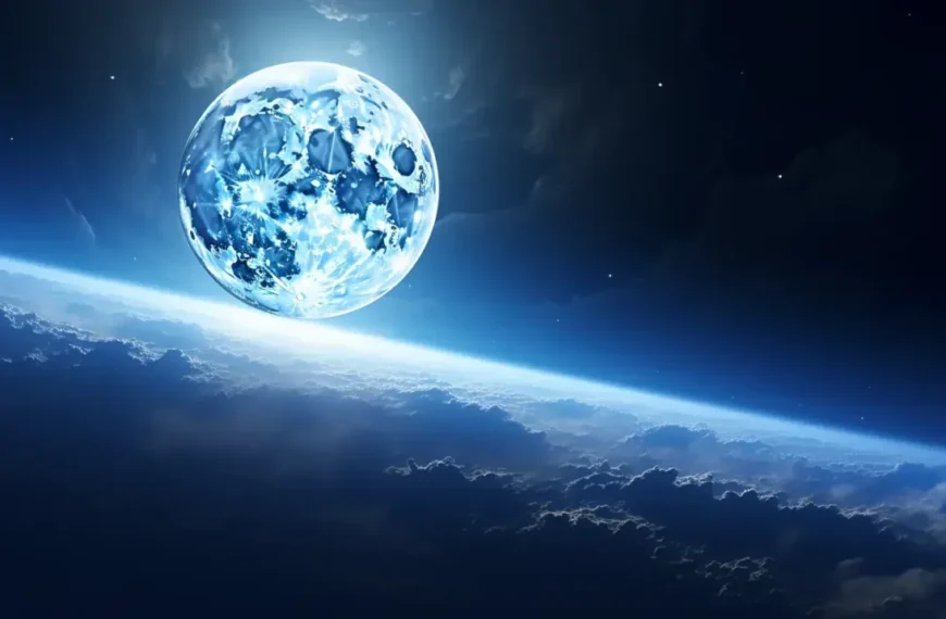 ¿Por qué la luna brilla?