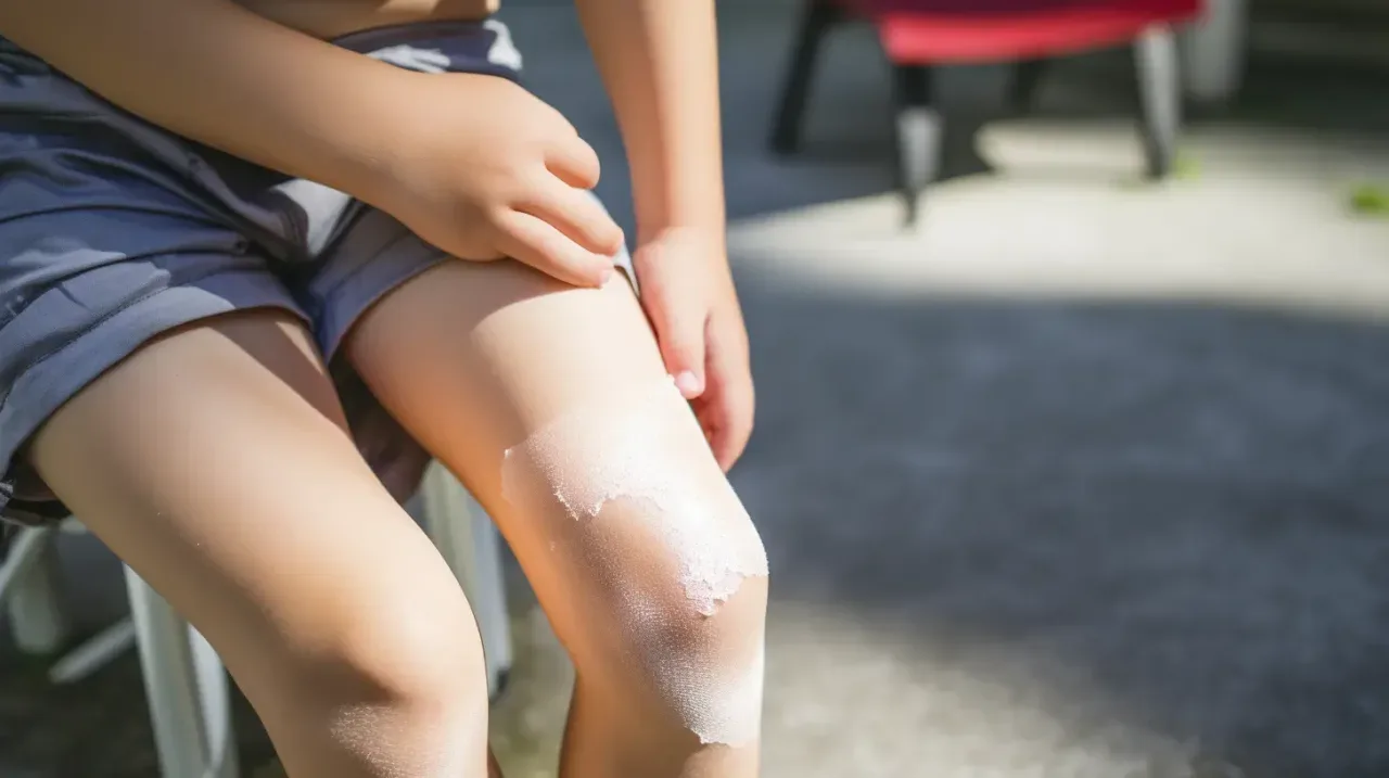 ¿Qué es una raspada en la rodilla y cuáles son sus causas comunes?