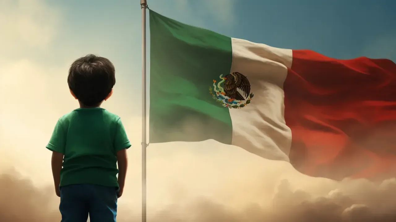 Significado de los colores de la bandera de México para niños